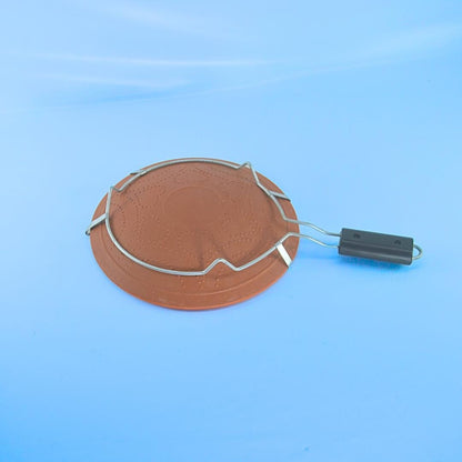 Terracotta Roti Tawa with Metal Frame: Traditional Indian Flatbread Pan