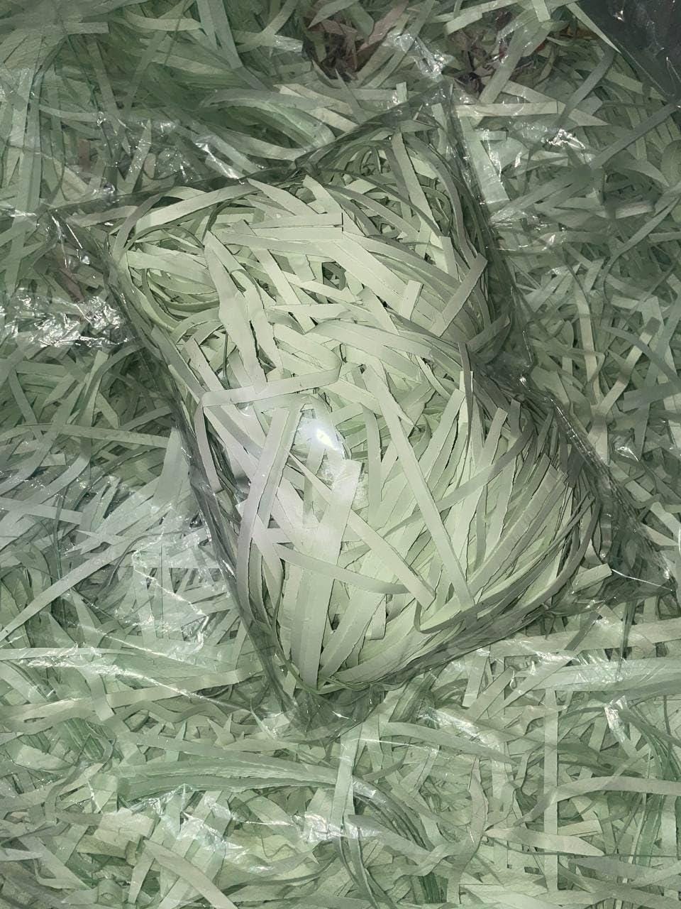 Shredded Paper Filler for Gift Packaging and Decoration, white, 500g