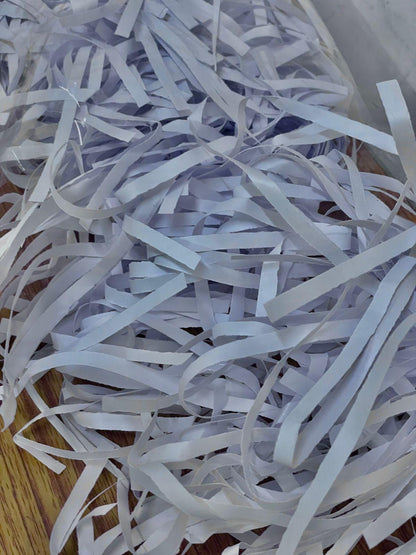 White Shredded Paper, Gift Packaging Fill (800g)
