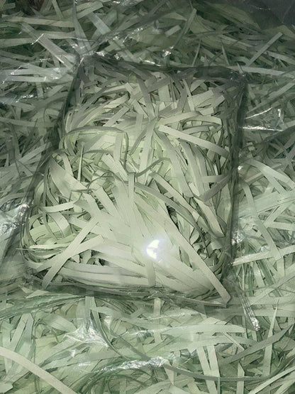 Decorative Shredded Paper for Gift Packaging and Hampers, white, 200g