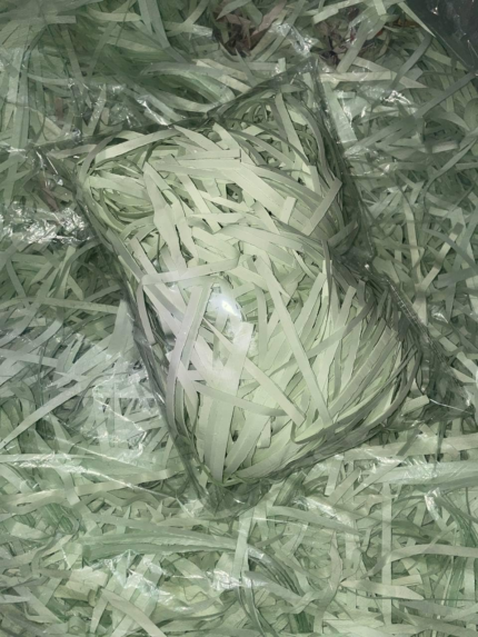 Decorative Shredded Paper for Gift Packaging and Crafts, 50g, White