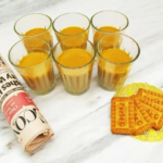 Classic Cutting Chai Glass Set, Transparent Heat-Resistant Glass, Traditional Indian Style Tea Cups, 6 Pieces - Image 3