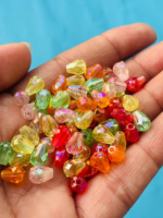 Multicolor Acrylic CCC, Crystal-Like Teardrop Shape,Iridescent Finish for Jewelry Making, Crafts, DIY Projects - Image 5