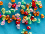 Multicolor Acrylic CCC, Crystal-Like Teardrop Shape,Iridescent Finish for Jewelry Making, Crafts, DIY Projects - Image 7