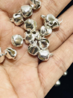 Silver ghungroo Beads, for jwellery Making - Image 5
