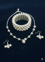 Silver ghungroo Beads, for jwellery Making - Image 2