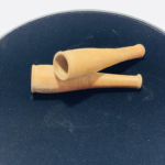 Set of 2 chillum Handmade Clay chilam/Smoking Pipe