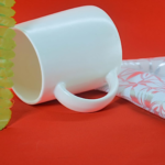 Classic White Ceramic Coffee Mug, Microwave and Dishwasher Safe, Minimalist Design - Image 5