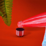 Glass Water Bottle with Stainless Steel Cap, Clear, Reusable - Image 3