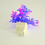 Artificial Neon Glow Plant, Blue and Pink Foliage, Decorative Potted Plant, Modern Home Decor - Image 3