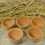 Traditional Clay Kulhad Cups for Tea and Coffee, Handmade Terracotta, Set of 6, Natural - Image 4